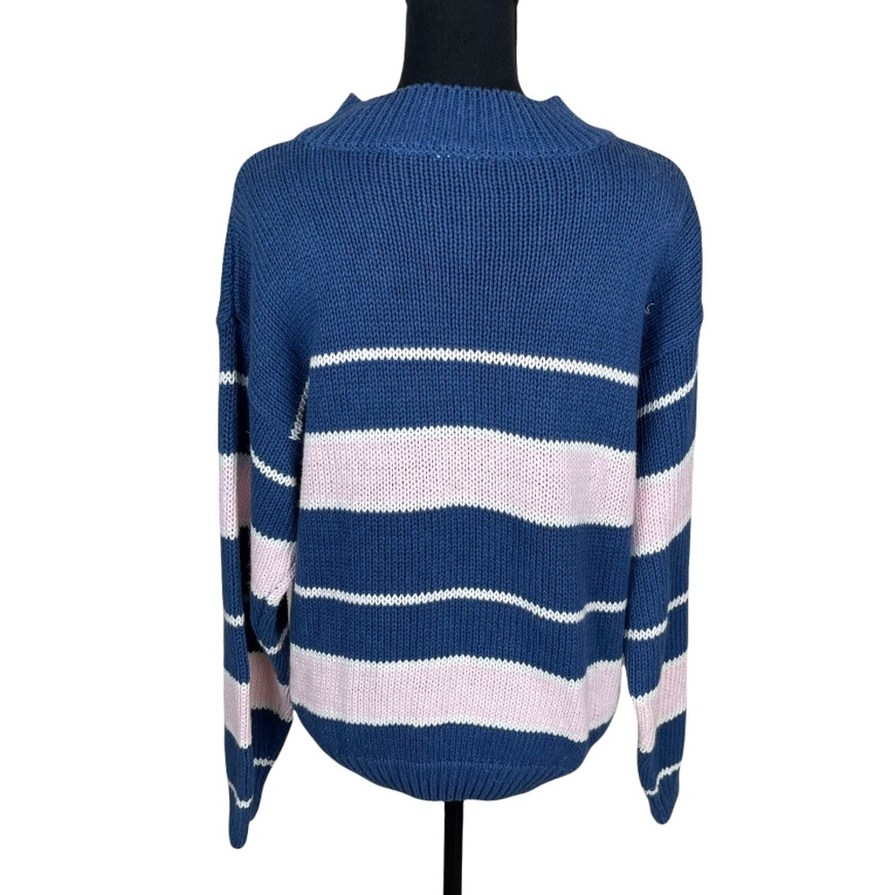 Vintage Nuovo Indistriale Diamond Sweater Rammie & Cotton Blend Size Med… - Picture 5 of 8